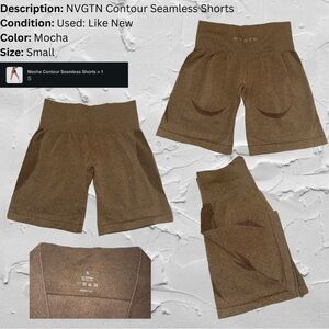 NVGTN Pro Shorts
Size: Small
Condition: Barely used, like brand new
Color: Mocha